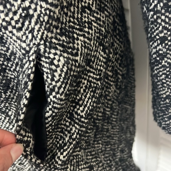 New York & Company Wool-blend Coat with hood - Picture 3 of 12